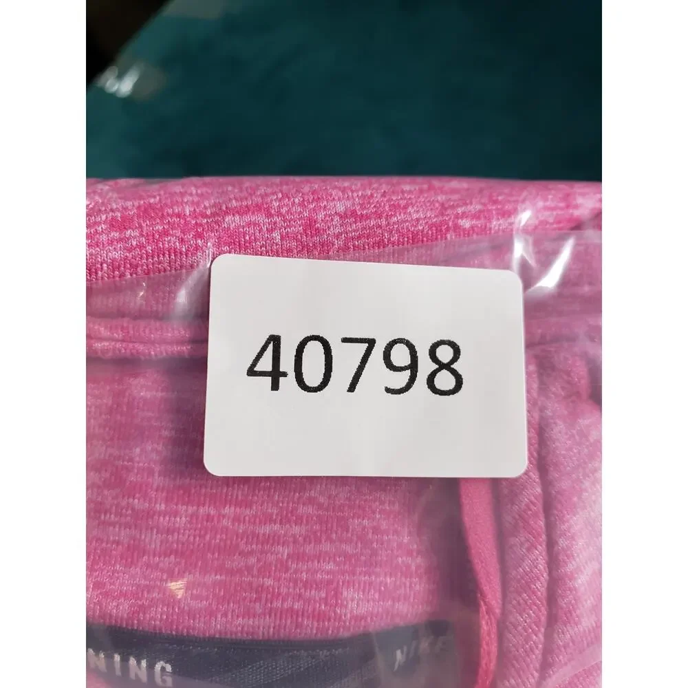 Nike Sweatshirt Size Large Women Pink Long Sleeves Running Performance Ladies